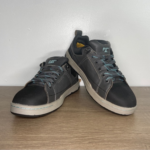 Caterpillar Shoes Cat Caterpillar Brode Steel Toe Safety Work Shoes